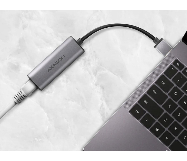 AXAGON ADE-25R 2.5 Gigabit Ethernet, Realtek 8156, USB-A 3.2 Gen 1 szara - 1485401 - zdjęcie 3